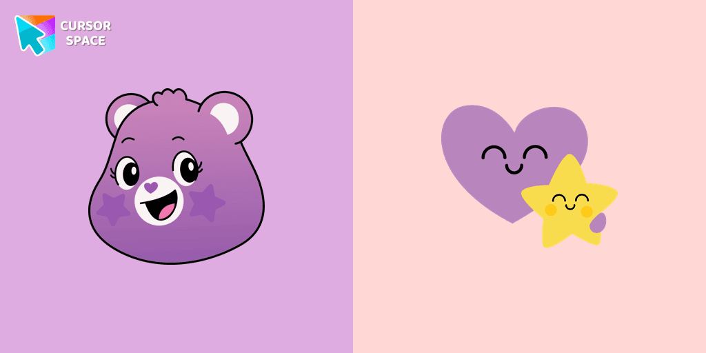 Take Care Bear cursor cursor pack